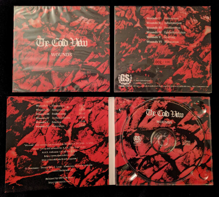 CD Digipak of The Cold View - Wounds